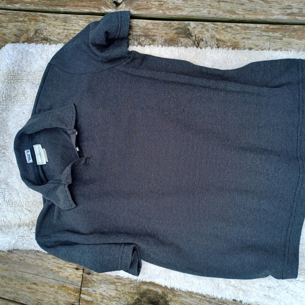 2 Womens Polo Shirts. Grey And Red